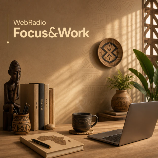 Logo de la radio Afrikana Radio - Focus & Work