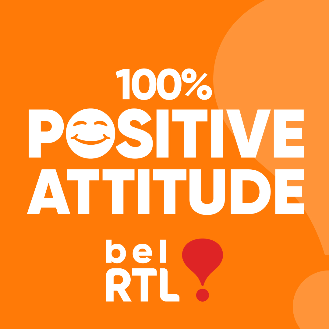 Logo van radiozender Radio bel RTL 100% POSITIVE ATTITUDE