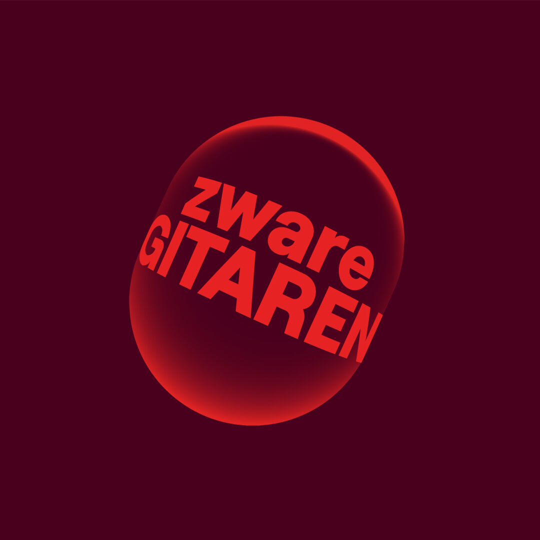 Logo van radiozender VRT Studio Brussel Zware Gitaren